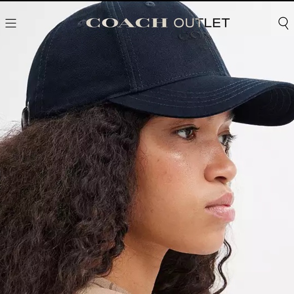 New Coach Unisex Navy Hat - Picture 2 of 3